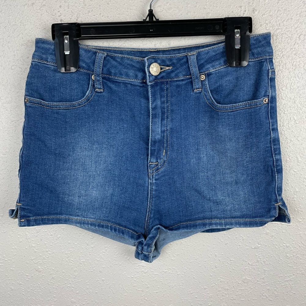 BDG Super High Rise Stretch Denim Shorts Size 29 W
